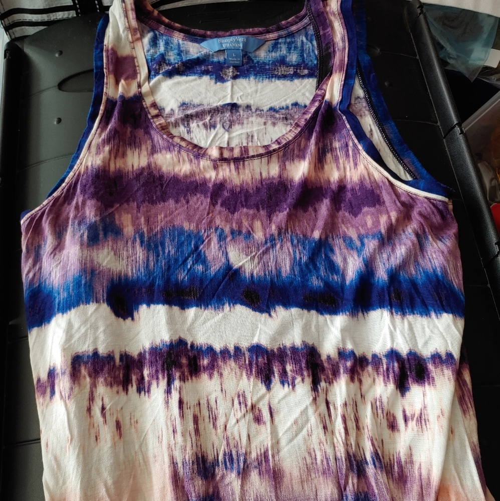Simply Vera Wang Tank top Size Large